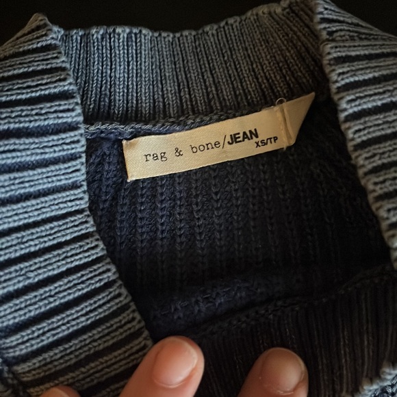 Rag & Bone blue cut out sweater size XS - Picture 6 of 16